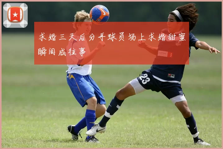 求婚三天后分手球员场上求婚甜蜜瞬间成往事